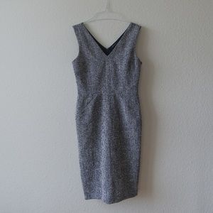 BR Sleeveless V-Neck Sheath Dress